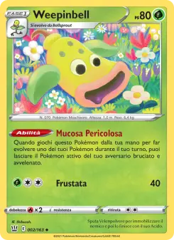 Weepinbell, Stili di Lotta Nº 2 Normal