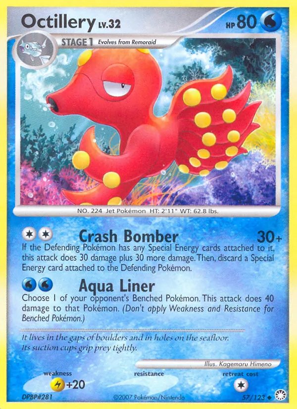 Octillery, Mysterious Treasures Nº 57