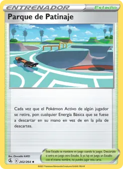 Parque de Patinaje, Golpe Fusión Nº 242 Normal