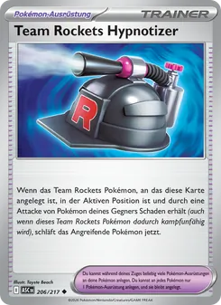 Team Rockets Hypnotizer, Erhabene Helden Nº 206 Normal