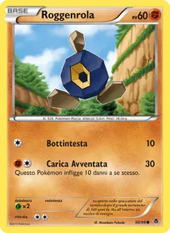 Roggenrola, Nuove Forze Nº 50 Normal