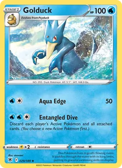 Golduck, Astral Radiance Nº 029 Normal
