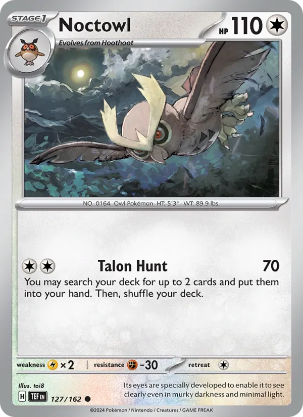 Noctowl, Temporal Forces No. 127