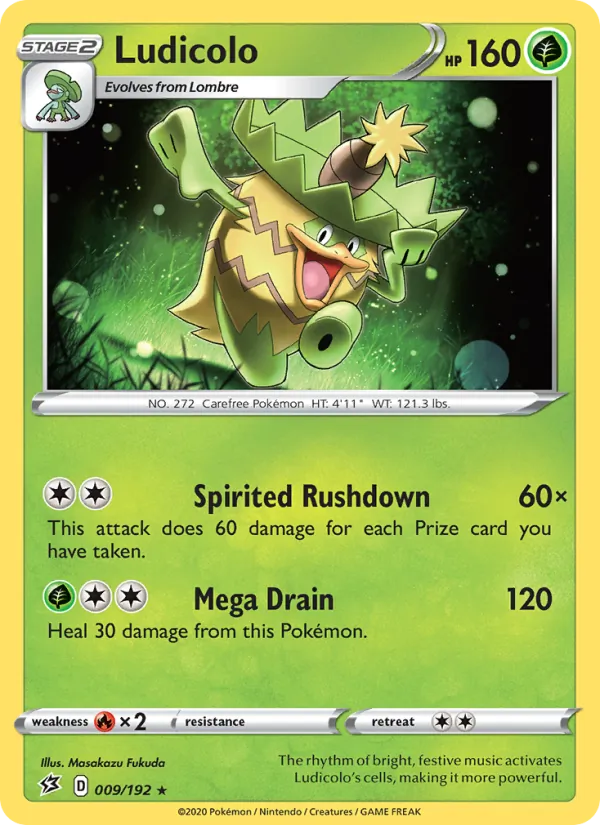 Ludicolo, Rebel Clash No. 9