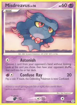 Misdreavus, Diamond & Pearl No. 91 Normal