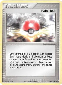 Poké Ball, EX Forces Cachées Nº 87