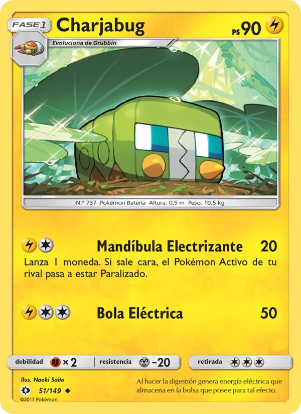 Charjabug, Sol y Luna No. 51