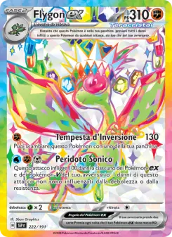 Flygon-ex, Scintille Folgoranti No. 222 Holo