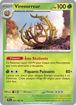 Virevorreur, Forces Temporelles No. 021 Normal