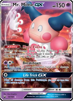 Mr. Mime GX, Celestial Storm Nº 56 Normal