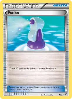 Poción, Kit de Entrenador XY (Bisharp) No. 25 Normal