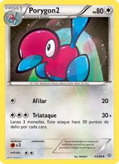 Porygon2, Antiguos Orígenes No. 65 Normal