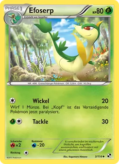 Efoserp, Schwarz & Weiß No. 3 Normal