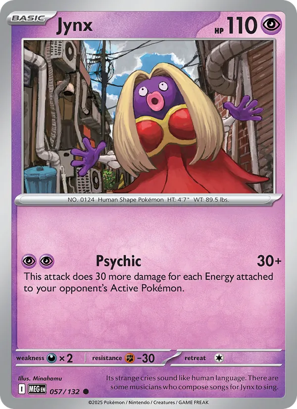 Jynx, Mega Evolution No. 057