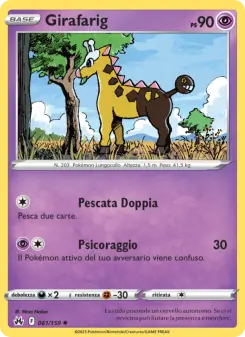 Girafarig, Zenit Regale No. 061 Normal