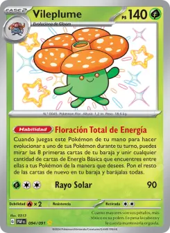 Vileplume, Destinos de Paldea No. 094 Holo