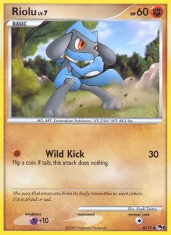 Riolu, POP Series 6 No. 8