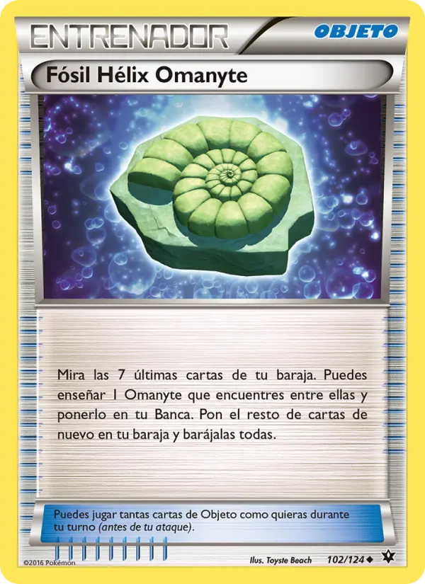 Fósil Hélix Omanyte, Destinos Enfrentados No. 102