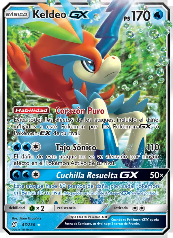 Keldeo GX, Mentes Unidas Nº 47