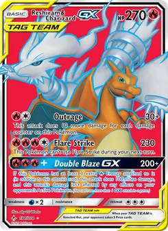 Reshiram & Charizard GX, Unbroken Bonds No. 194 Normal