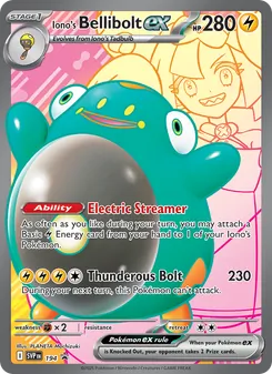 Iono's Bellibolt ex, SVP Black Star Promos No. 194 Holo