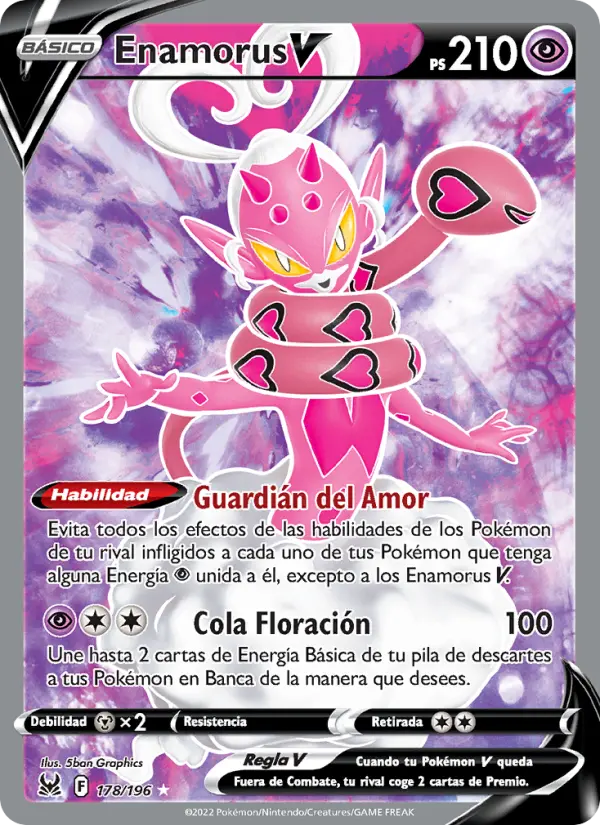 Enamorus V, Origen Perdido Nº 178