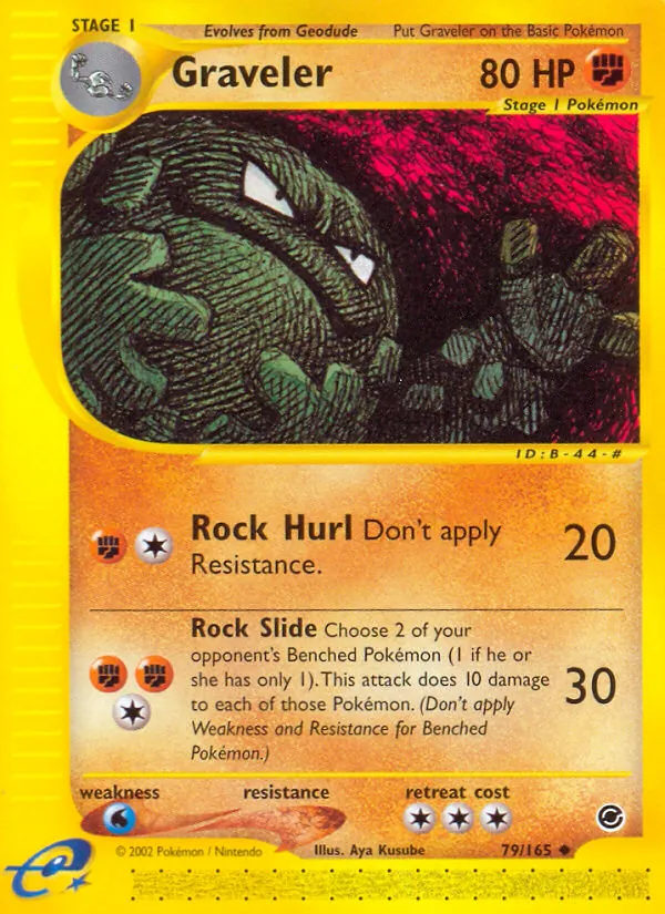 Graveler, Expedition Base Set Nº 79