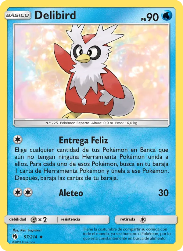 Delibird, Truenos Perdidos Nº 57