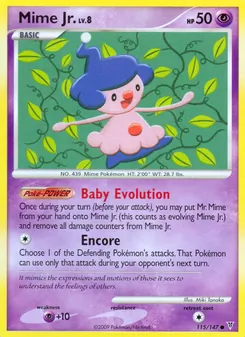 Mime Jr., Supreme Victors No. 115 Holo
