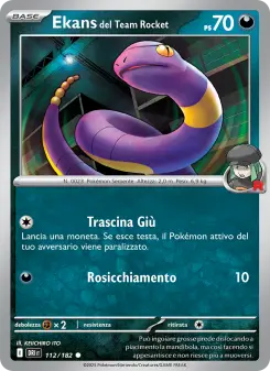 Ekans del Team Rocket, Rivali Predestinati Nº 112 Normal