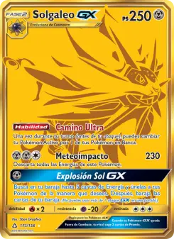 Solgaleo GX, Ultraprisma No. 173 Normal