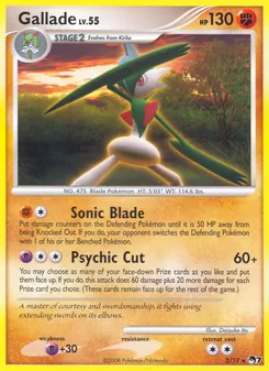 Gallade, POP Série 7 Nº 2 Holo