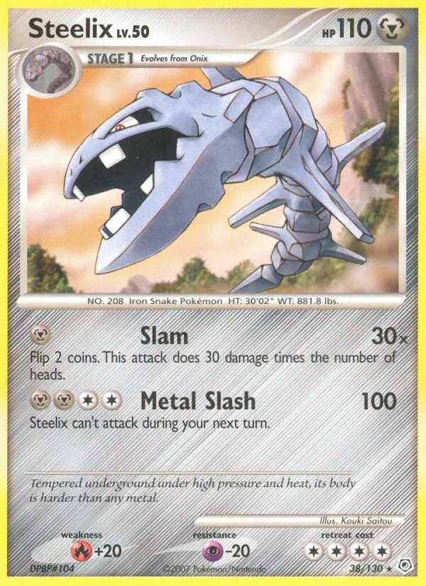 Steelix, Diamond & Pearl No. 38