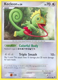Kecleon, Rising Rivals No. 67 Normal