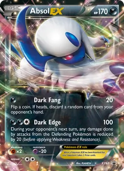 Absol EX, XY Black Star Promos No. XY62 Normal