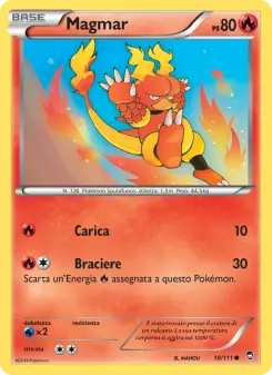 Magmar, Colpi Furiosi Nº 10 Normal