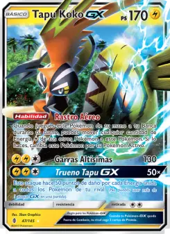 Tapu Koko GX, Albor de Guadianes No. 47 Normal