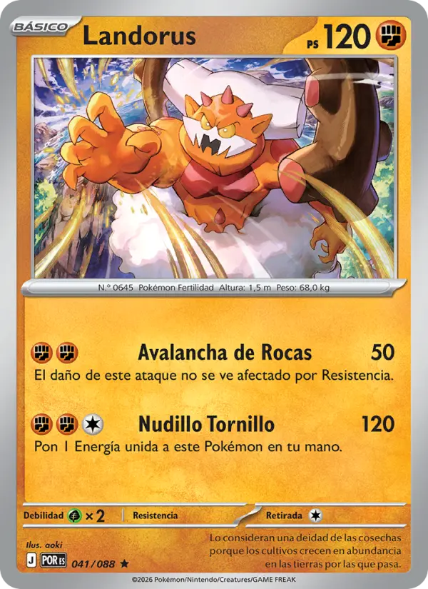 Landorus, Equilibrio Perfecto Nº 041