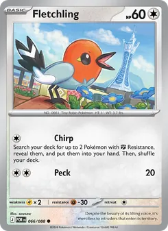 Fletchling, Perfect Order No. 066 Normal