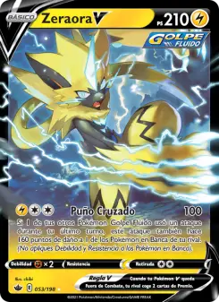 Zeraora V, Reinado Escalofriante No. 53 Holo