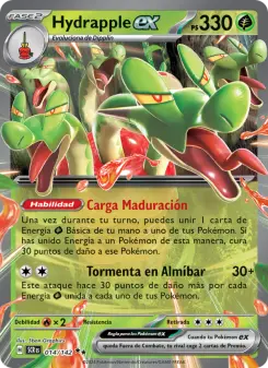 Hydrapple ex, Corona Astral Nº 014 Holo