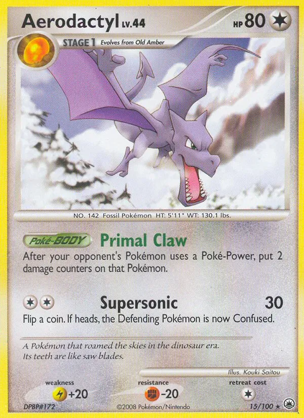 Aerodactyl, Majestic Dawn Nº 15