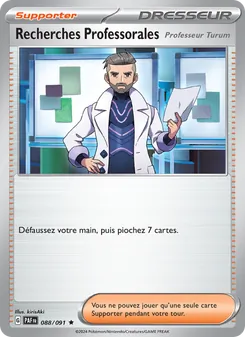 Recherches Professorales, Destinées de Paldea No. 088 Holo