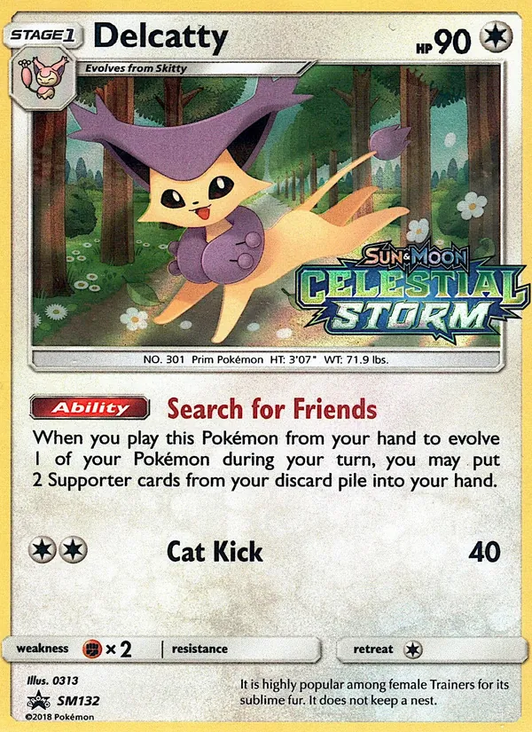 Delcatty, SM Black Star Promos Nº SM132