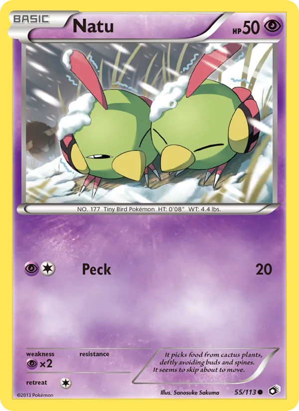 Natu, Legendary Treasures Nº 55