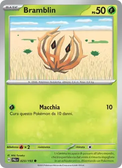 Bramblin, Evoluzioni a Paldea No. 023 Normal
