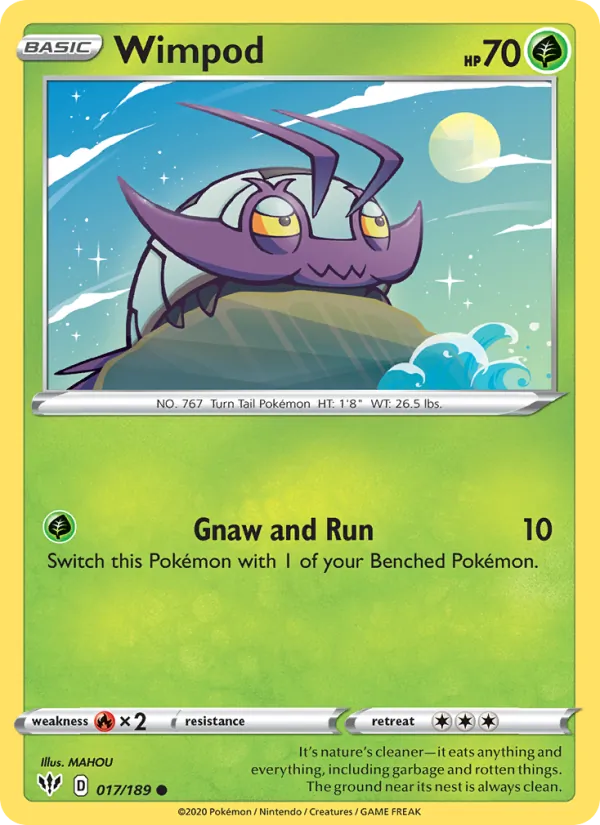 Wimpod, Darkness Ablaze No. 17