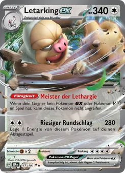 Letarking-ex, Stürmische Funken No. 147 Holo
