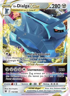 Ur-Dialga VSTAR, Astralglanz No. 114 Holo