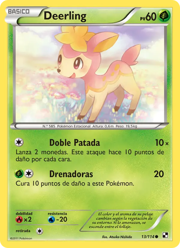 Deerling, Negro y Blanco No. 13